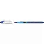Golyóstoll, 0,3 mm, kupakos, SCHNEIDER "Slider Basic F", kék