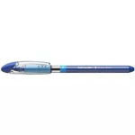 Golyóstoll, 0,3 mm, kupakos, SCHNEIDER "Slider Basic F", kék
