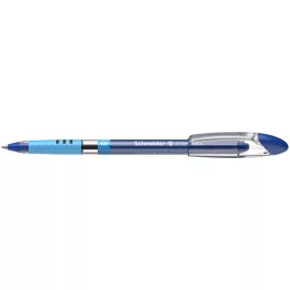   Golyóstoll, 0,5 mm, kupakos, SCHNEIDER "Slider Basic M", kék