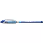 Golyóstoll, 0,5 mm, kupakos, SCHNEIDER "Slider Basic M", kék