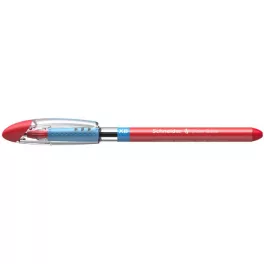  Golyóstoll, 0,7 mm, kupakos, SCHNEIDER "Slider Basic XB", piros