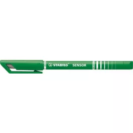 Tűfilc, 0,3 mm, STABILO "Sensor", zöld