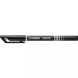 Tűfilc, 0,3 mm, STABILO "Sensor", fekete