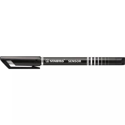 Tűfilc, 0,3 mm, STABILO "Sensor", fekete