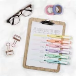 Szövegkiemelő készlet, 1-4 mm, STABILO "Swing Cool Pastel", 6 különböző szín