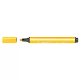   Filctoll, 1,5-2 mm, rugós hegy, STABILO "Trio Scribbi", sárga