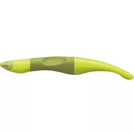   Rollertoll, 0,5 mm, jobbkezes, zöld tolltest, STABILO "EASYoriginal Start", kék