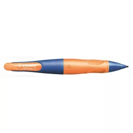   Nyomósirón, 1,4 mm, balkezes, STABILO "EasyErgo Start", kék/narancssárga