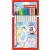 Ecsetirón készlet, STABILO "Pen 68 brush", 12 különböző szín