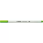 Ecsetirón, STABILO "Pen 68 brush", fűzöld