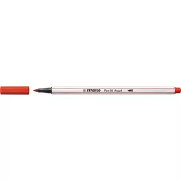 Ecsetirón, STABILO "Pen 68 brush", piros