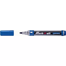   Alkoholos marker, 1,5-2,5 mm, kúpos, STABILO "Mark-4-all", kék