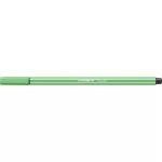 Filctoll, 1 mm, STABILO "Pen 68", smaragdzöld