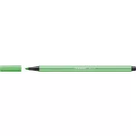 Filctoll, 1 mm, STABILO "Pen 68", smaragdzöld