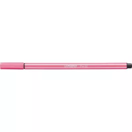   Filctoll, 1 mm, STABILO "Pen 68", halvány rózsaszín