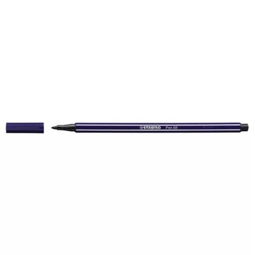 Filctoll, 1 mm, STABILO "Pen 68", berlini kék