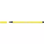 Filctoll, 1 mm, STABILO "Pen 68", citromsárga