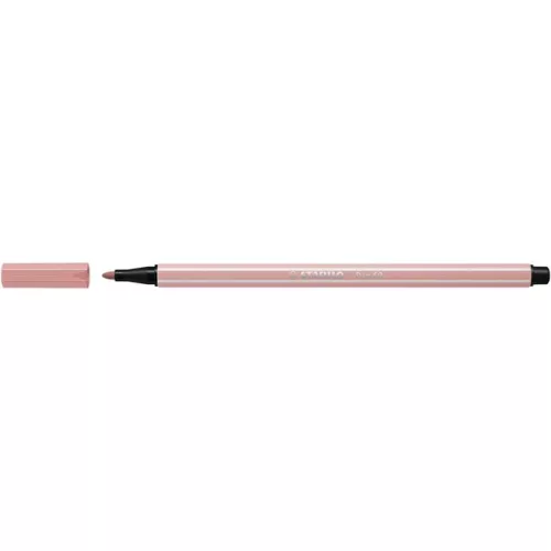 Filctoll, 1 mm, STABILO "Pen 68", hajnalpír