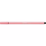 Filctoll, 1 mm, STABILO "Pen 68", pink