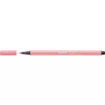 Filctoll, 1 mm, STABILO "Pen 68", pink