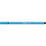 Filctoll, 1 mm, STABILO "Pen 68", világoskék