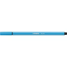 Filctoll, 1 mm, STABILO "Pen 68", világoskék