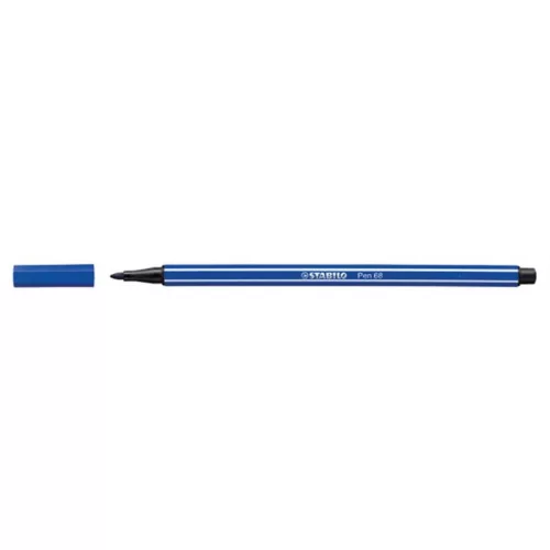Filctoll, 1 mm, STABILO "Pen 68", ultramarin