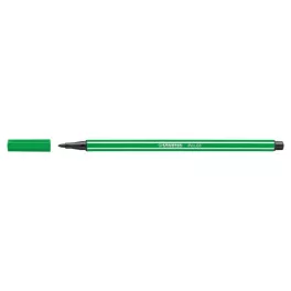 Filctoll, 1 mm, STABILO "Pen 68", zöld