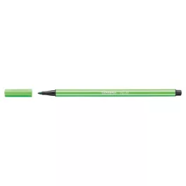 Filctoll, 1 mm, STABILO "Pen 68", levél zöld