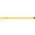 Filctoll, 1 mm, STABILO "Pen 68", sárga