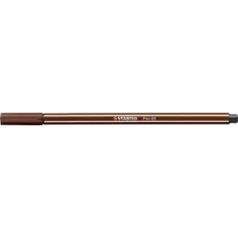 Filctoll, 1 mm, STABILO "Pen 68", barna