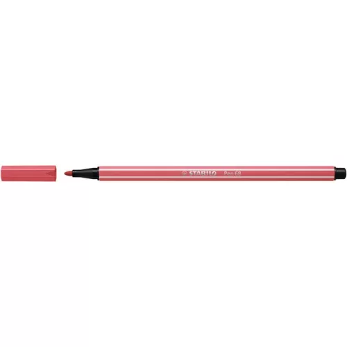 Filctoll, 1 mm, STABILO "Pen 68", rozsdavörös