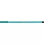 Filctoll, 1 mm, STABILO "Pen 68", türkizkék