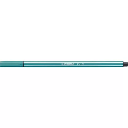 Filctoll, 1 mm, STABILO "Pen 68", türkizkék