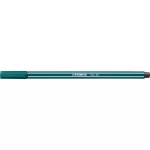 Filctoll, 1 mm, STABILO "Pen 68", türkizzöld