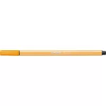 Filctoll, 1 mm, STABILO "Pen 68", narancssárga