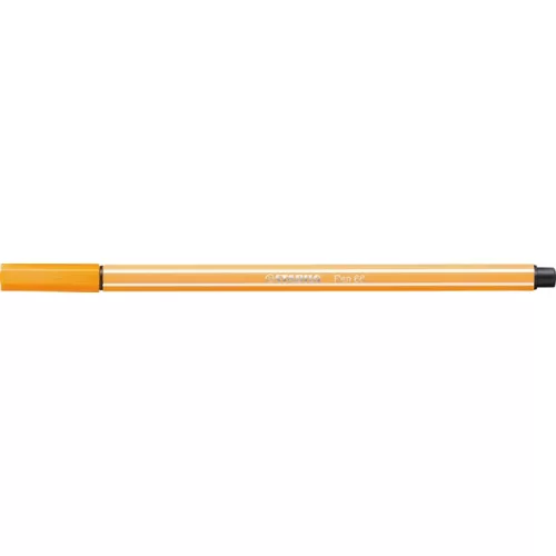 Filctoll, 1 mm, STABILO "Pen 68", narancssárga