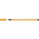 Filctoll, 1 mm, STABILO "Pen 68", narancssárga