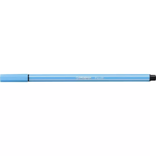 Filctoll, 1 mm, STABILO "Pen 68", azúrkék