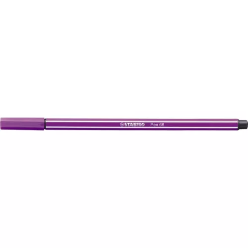 Filctoll, 1 mm, STABILO "Pen 68", orgona lila