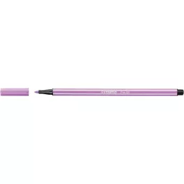 Filctoll, 1 mm, STABILO "Pen 68", pasztell-lila