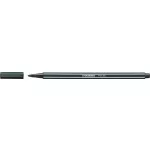 Filctoll, 1 mm, STABILO "Pen 68", sötétzöld