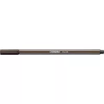 Filctoll, 1 mm, STABILO "Pen 68", kávébarna