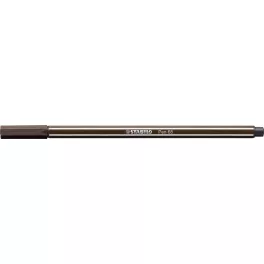 Filctoll, 1 mm, STABILO "Pen 68", kávébarna