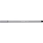 Filctoll, 1 mm, STABILO "Pen 68", közép szürke