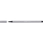 Filctoll, 1 mm, STABILO "Pen 68", közép szürke