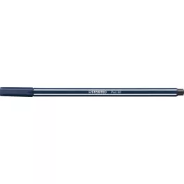 Filctoll, 1 mm, STABILO "Pen 68", éj szürke