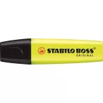 Szövegkiemelő, 2-5 mm, STABILO "BOSS original", sárga