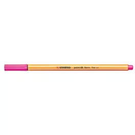   Tűfilc, 0,4 mm, STABILO "Point 88", neon rózsaszín