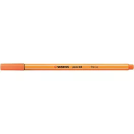   Tűfilc, 0,4 mm, STABILO "Point 88", halvány cinóber